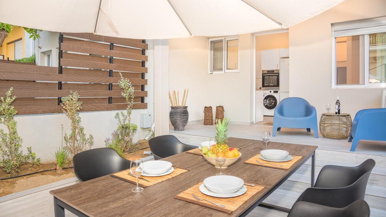 Lägenhet Jasminestay - Two Bedroom With Backyard Chania (Crete)