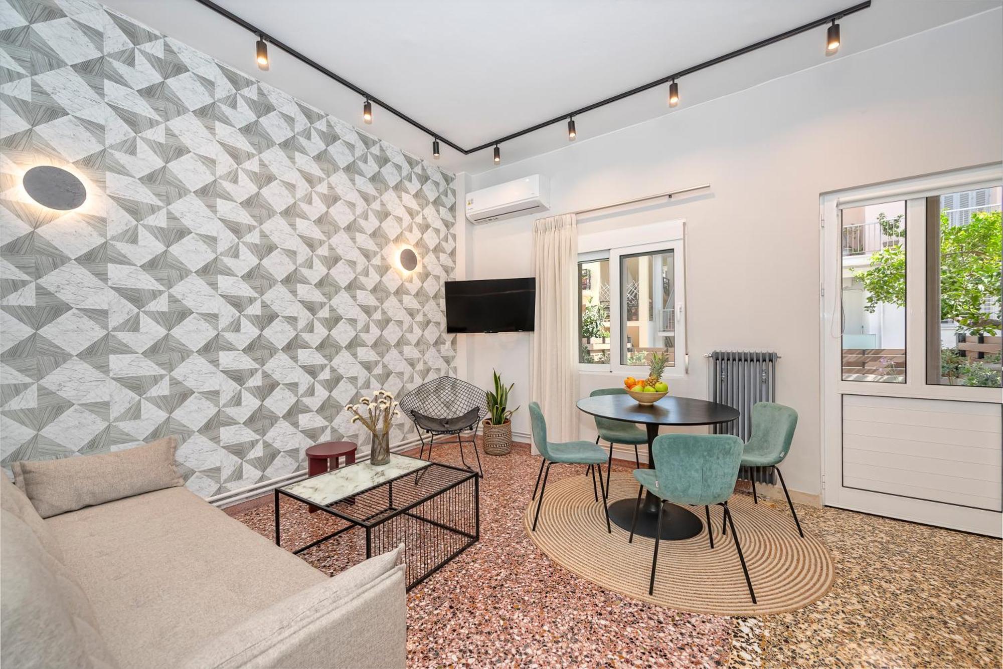 Jasminestay - Two Bedroom With Backyard Lägenhet Chania (Crete)