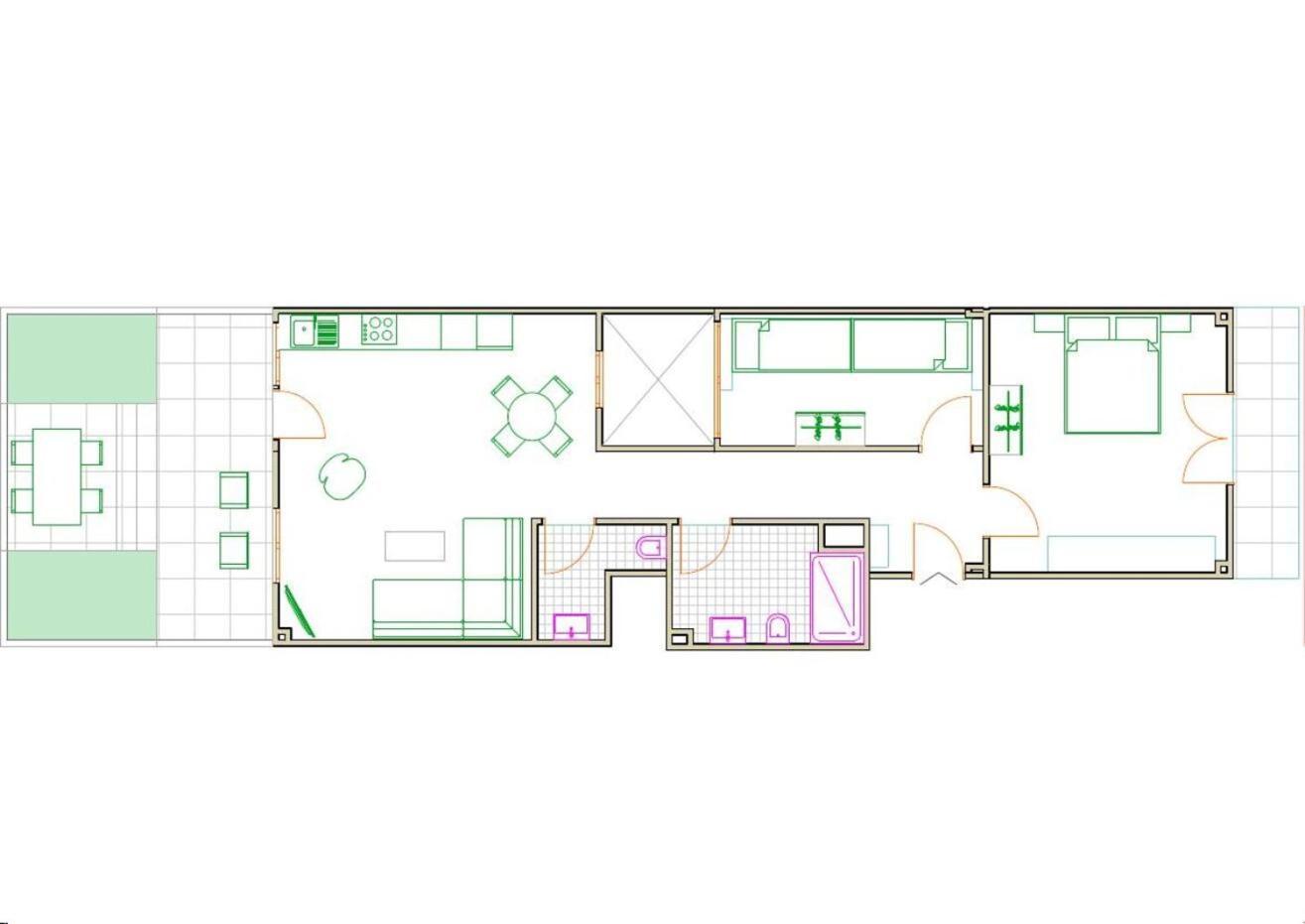 Jasminestay - Two Bedroom With Backyard Lägenhet